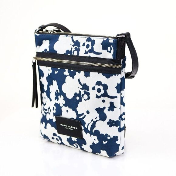 NWT Marc Jacobs Biker Blue Moon Print Cross Body Bag in Blue $175+ - Picture 6 of 12